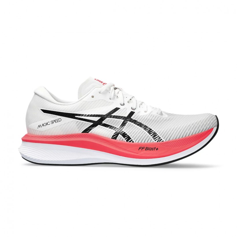 Sapatilhas Asics Magic Speed 3 Branco Vermelho