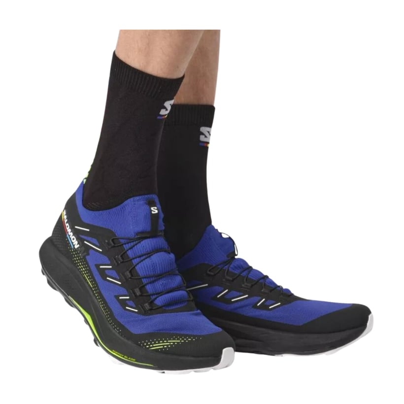 Salomon Pulsar Trail Pro 2 Blauw Zwarte Schoenen