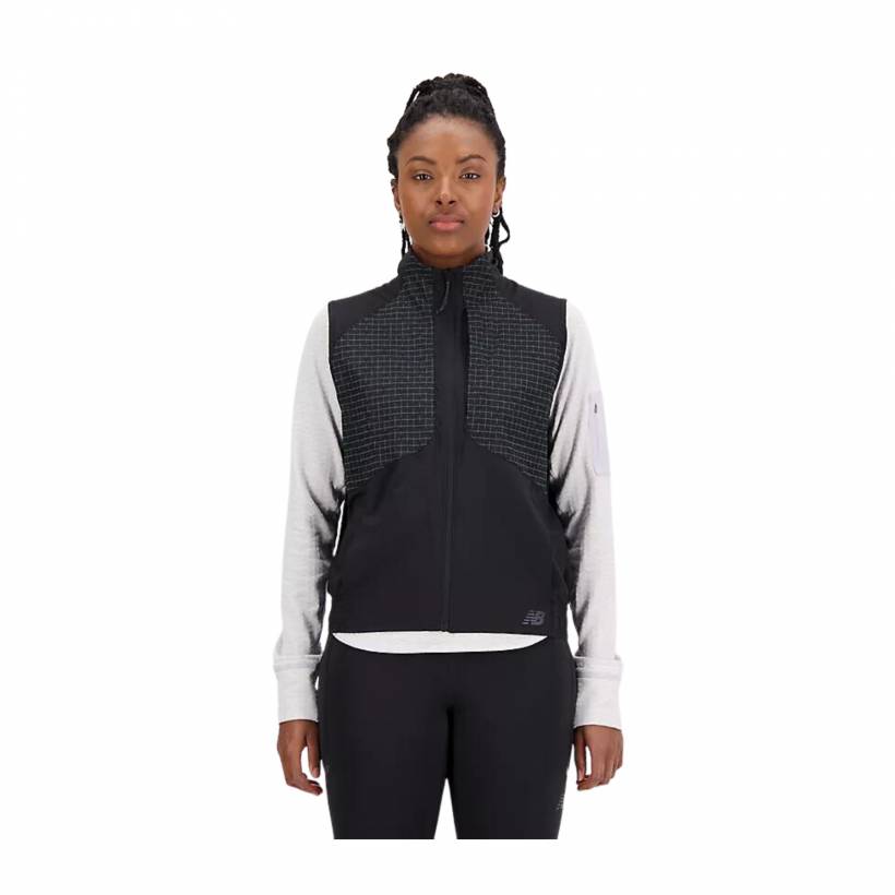 Veste New Balance Impact Run Luminous Noire Femme