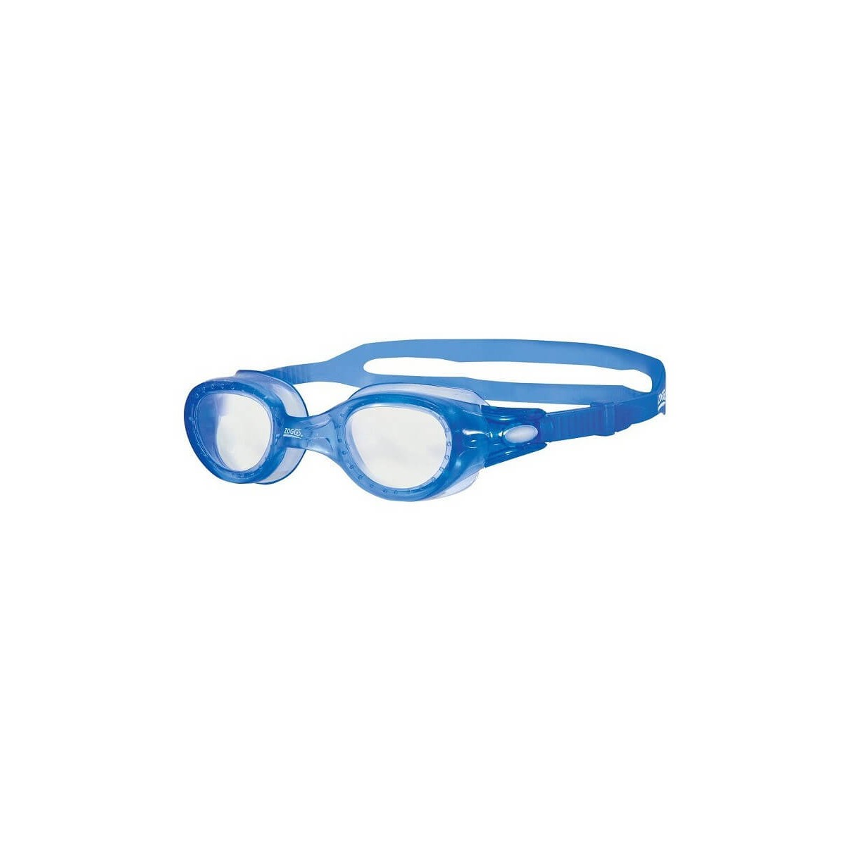 Brille mit günstig Kaufen-Zoggs Phantom Clear Schwimmbrille Blau. Zoggs Phantom Clear Schwimmbrille Blau <![CDATA[Hauptmerkmale Zoggs Phantom Clear Schwimmbrille  Version der Brille mit gebogenen Gläsern und einem weichen Rahmen aus flexiblen Rahmenformen, die an das Gesicht ang