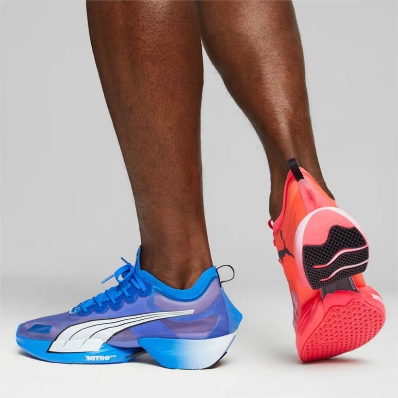 Puma Fast-R NITRO Elite Roodblauwe Sneakers