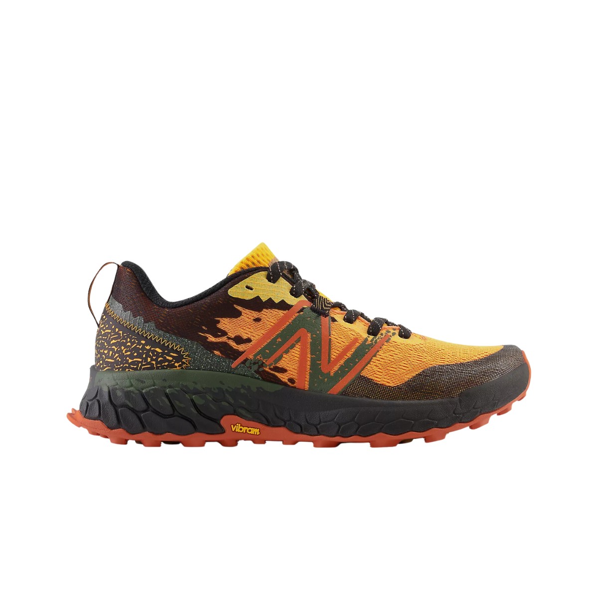 Zapatillas New Balance Fresh Foam X Hierro v7 Amarillo Marron Naranja