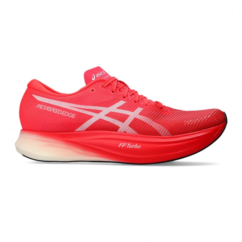 Asics Metaspeed Edge+ Shoes Red White