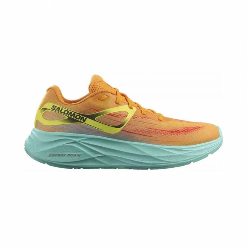 Zapatillas Salomon Aero Glide Naranja Celeste