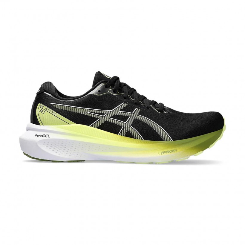 Asics Gel Kayano 30 Laufschuhe Schwarz Gelb AW23