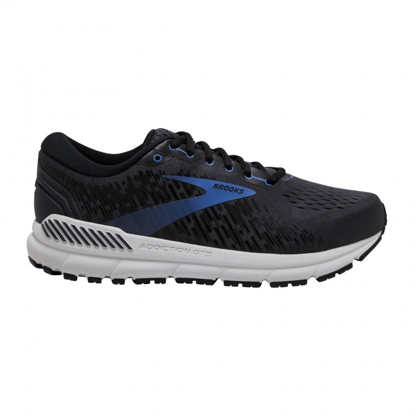 Chaussures Brooks Addiction GTS 15 Wide Noir Bleu