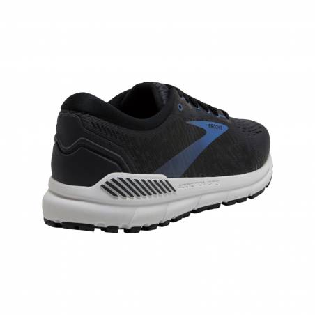 Brooks Addiction GTS 15 Wide Black Blue Shoes
