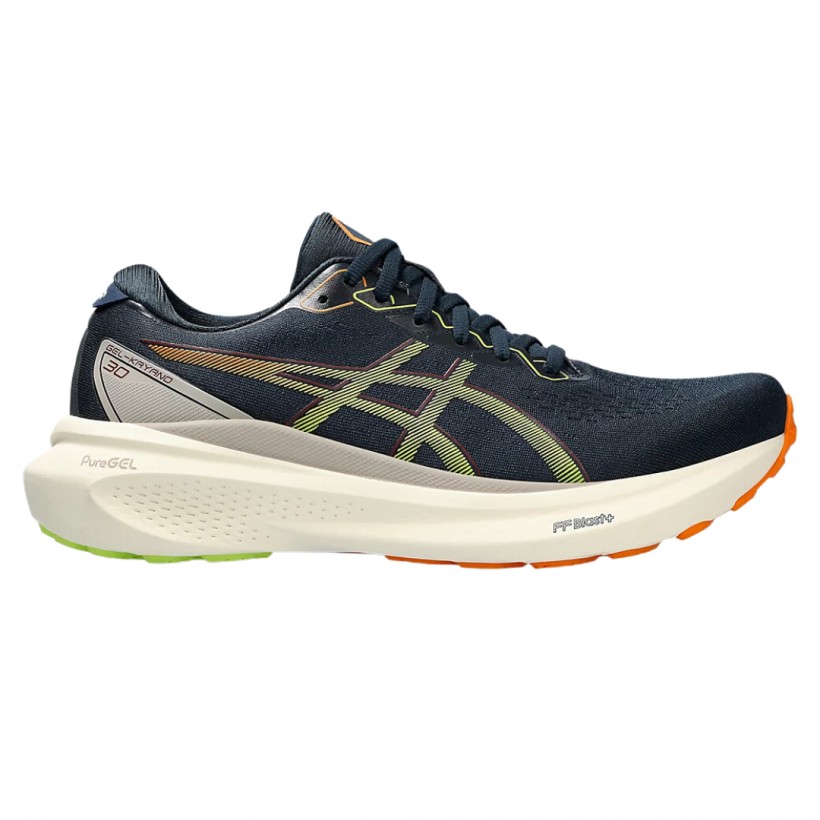 Asics Gel Kayano 30 Laufschuhe Blau Orange AW23