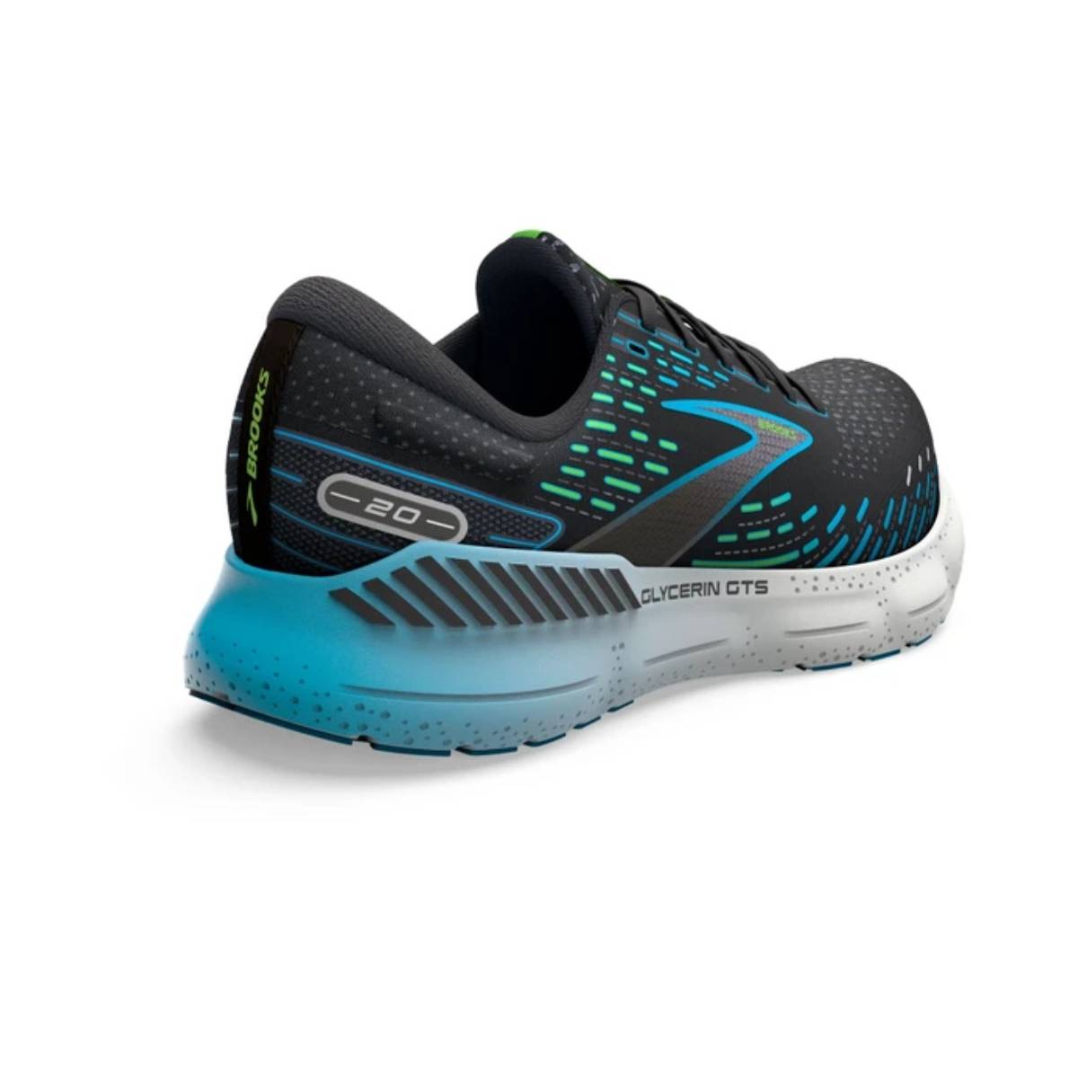 Zapatillas Brooks Glycerin 20 Negro Azul Hombre