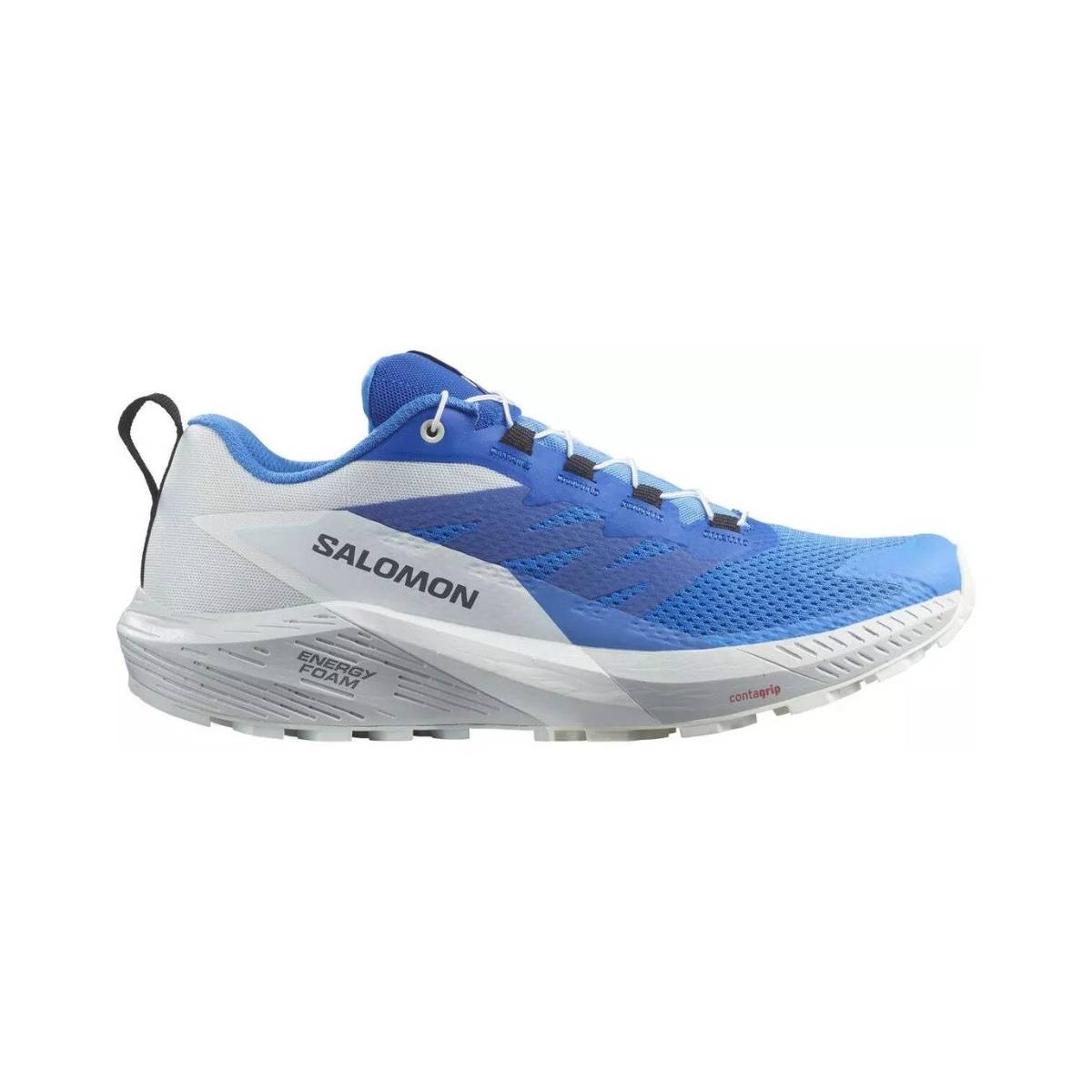 Schuhe günstig Kaufen-Salomon Sense Ride 5 Schuhe Blau Weiß SS24, Größe EU 46. Salomon Sense Ride 5 Schuhe Blau Weiß SS24, Größe EU 46 <![CDATA[Salomon Sense Ride Schuhe
 Mit einer ausgewogenen Zwischensohle, die Dämpfung und Reaktionsfähigkeit 