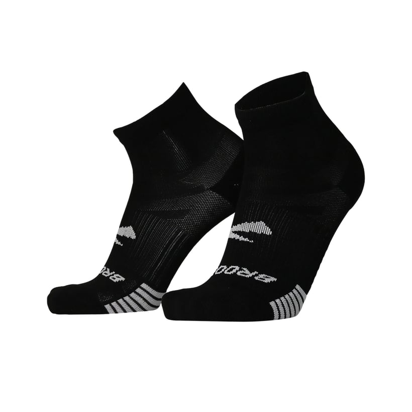 Brooks Ghost Lite Quarter Sokken 2-Pack Zwart