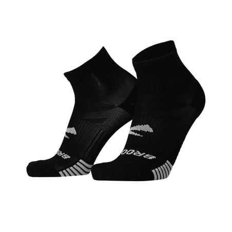 Socks Brooks Ghost Lite Quarter 2-Pack Black