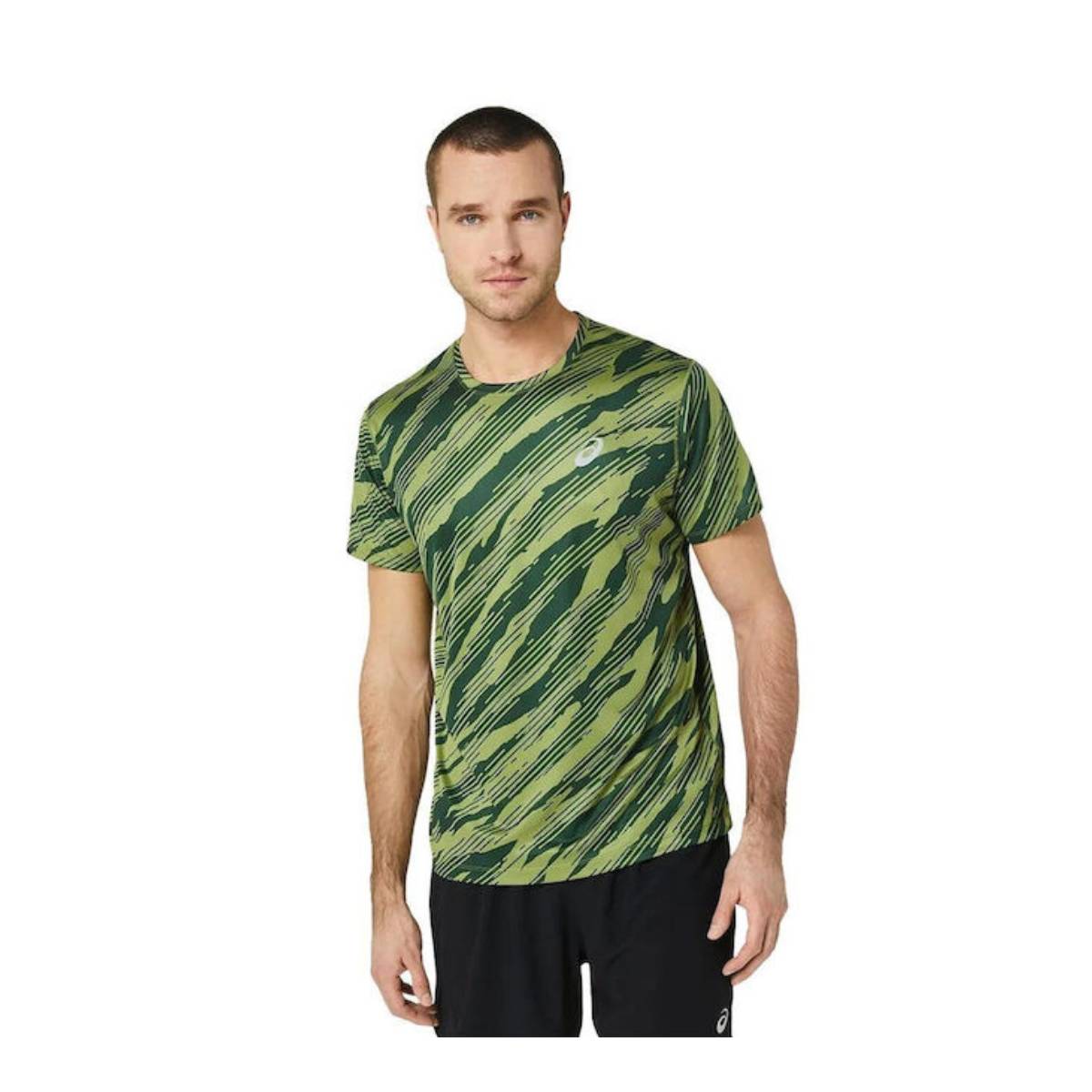 Print Top günstig Kaufen-Asics Core All Over Print SS Top Grün, Größe S. Asics Core All Over Print SS Top Grün, Größe S <![CDATA[Gehen Sie in unserem klassischen Alltagsoberteil aus leichtem, schnell trocknendem Stoff zum Laufen. Hergestellt aus mind