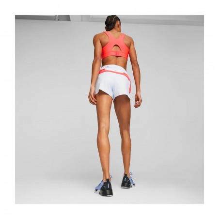 Mallas Cortas Puma Ultraweave Velocity Blanco Naranja