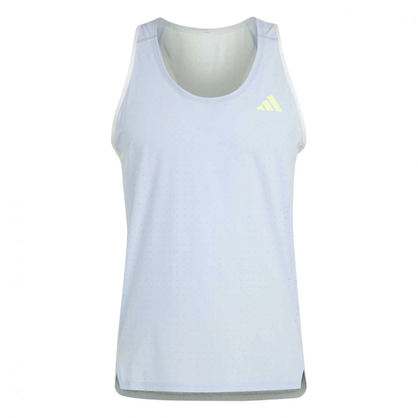 Adidas Adizero Sleeveless T-Shirt Grey