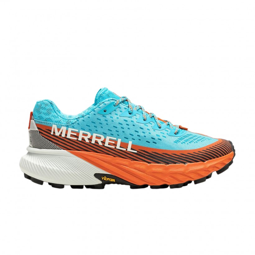 Shoes Merrell Agility Peak 5 Blue Orange AW23 Women's