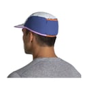 Brooks Lightweight Packable Hat White Blue