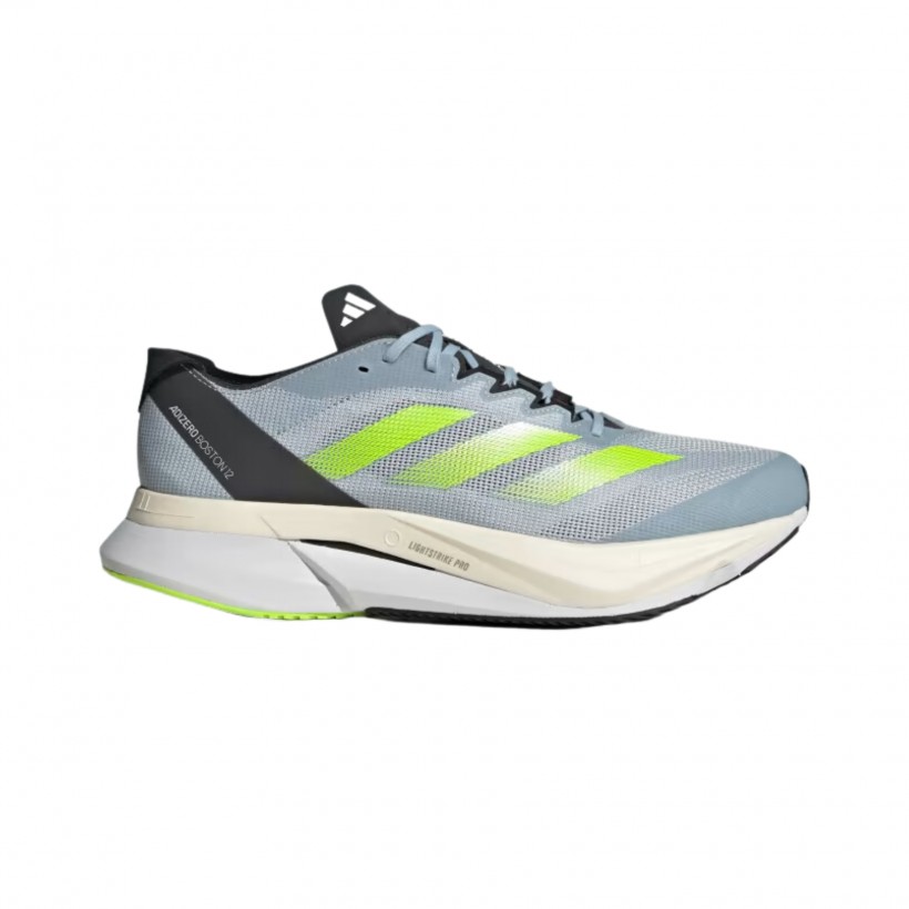 Shoes Adidas Adizero Boston 12 Grey Green