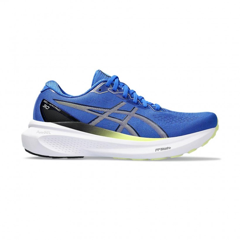 Schuhe Asics Gel Kayano 30 Blau Gelb AW23