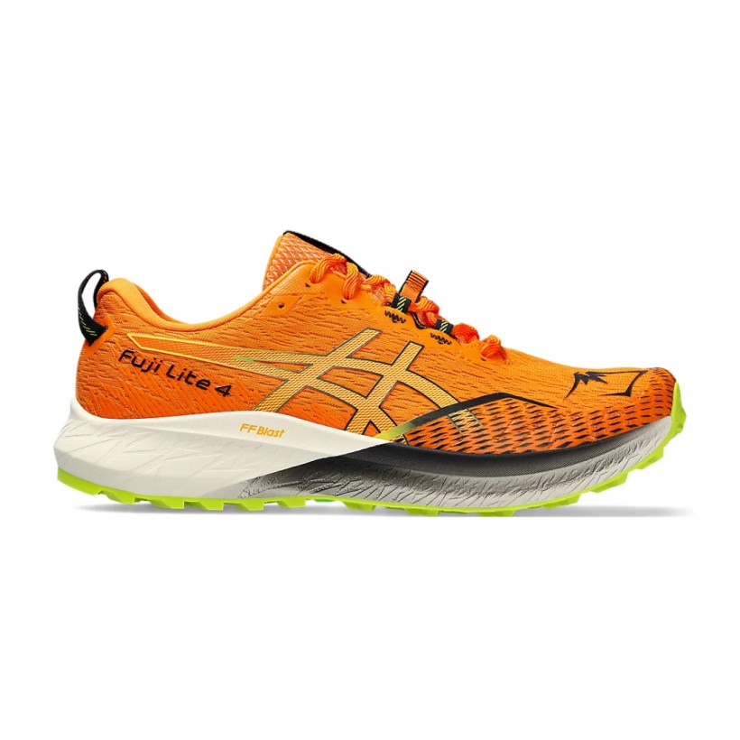 Asics Fuji Lite 4 Shoes Orange Yellow