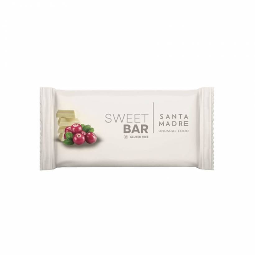 Barretta energetica Santa Madre Sweet Bar Cioccolato bianco e mirtilli