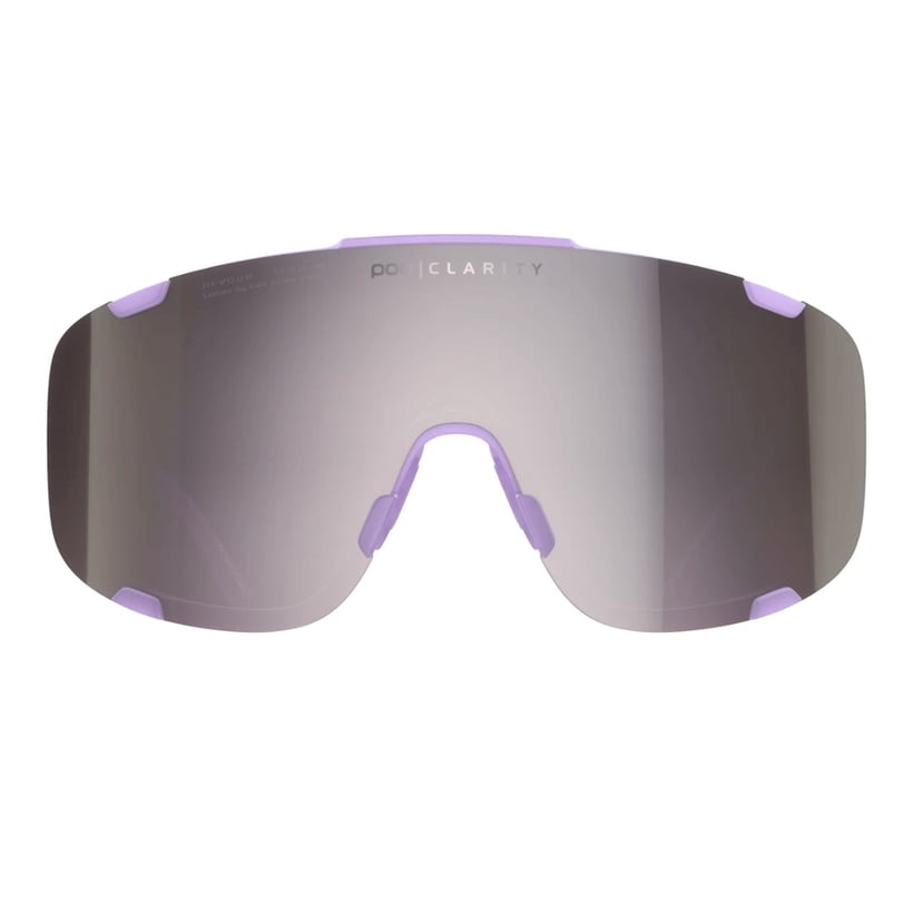 POC Devour Violet Quartz Bril Zwarte Lenzen
