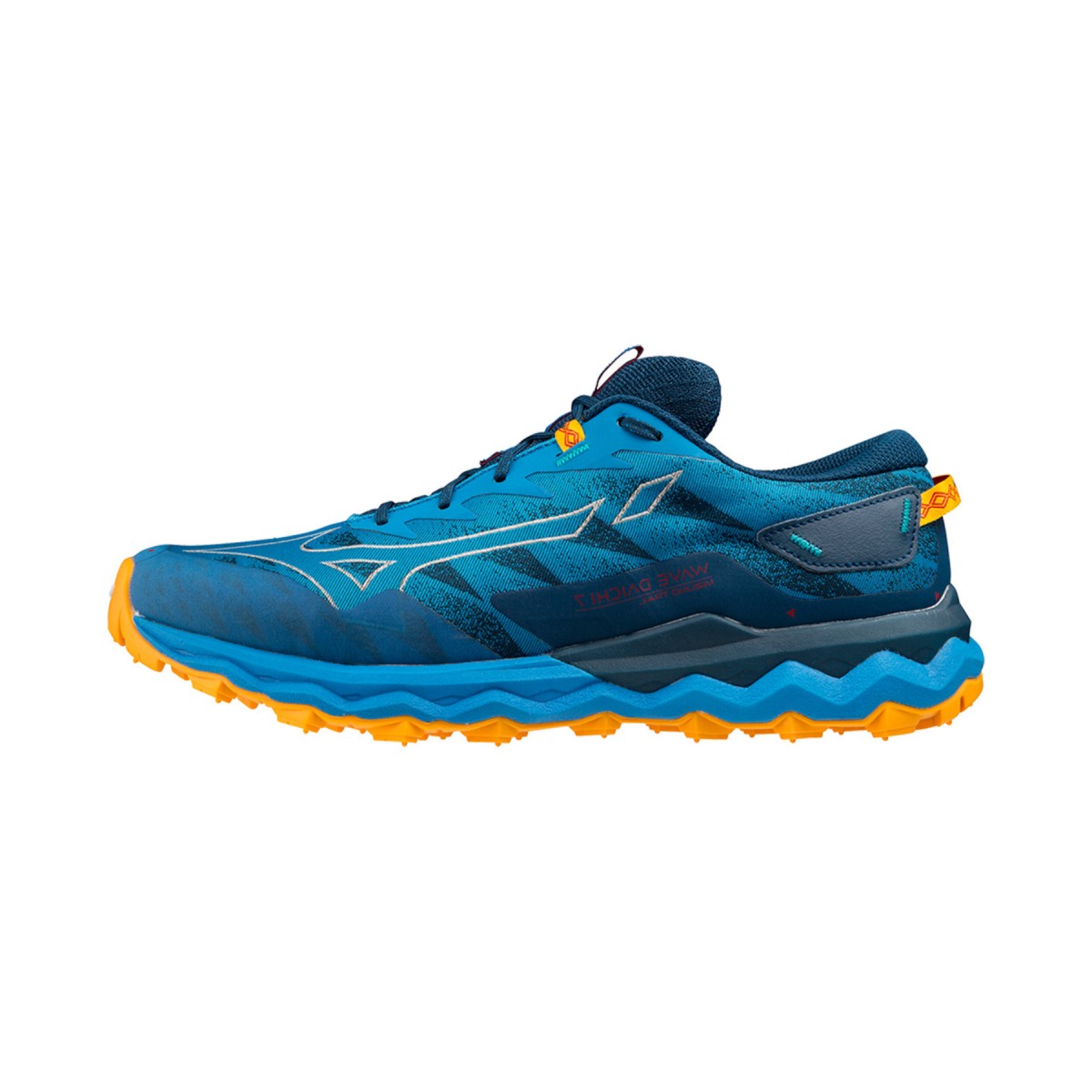 Zapatillas Mizuno Wave Daichi 7 Azul Naranja AW23, Talla 46,5 - EUR