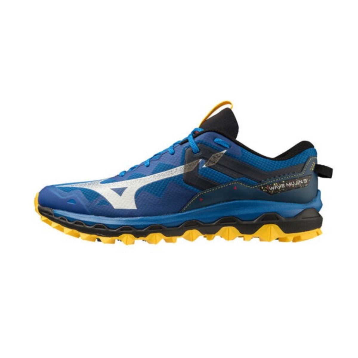 Zapatillas Mizuno Wave Mujin 9 Azul Amarillo