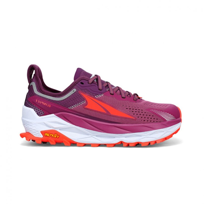 Altra Olympus 5 Women's Purple Orange Shoes 