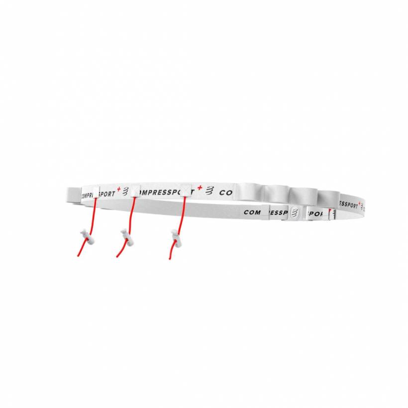 Compressport Race Belt Witte Rugondersteuningsgordel