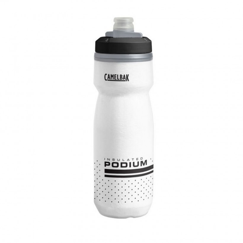 Camelbak Podium Chill Bottle 0.6 L Black White
