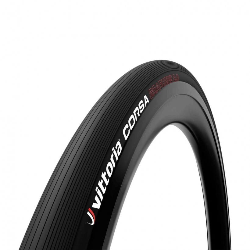 Vittoria Corsa Graphene 2.0 Schwarzer Straßenreifen 700x23-25-28-30