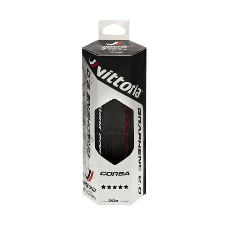 Vittoria Corsa Graphene 2.0 Black Road Tire 700x23-25-28-30
