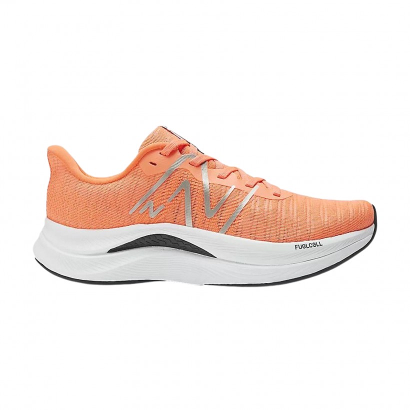 Baskets New Balance FuelCell Propel V4 Orange Blanc  Femme