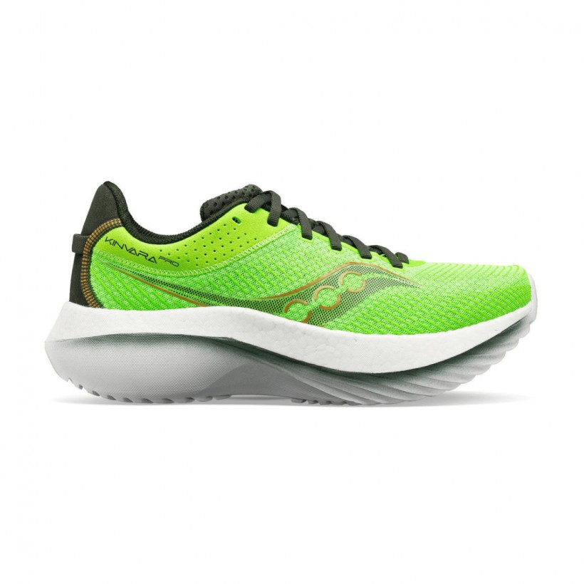 Saucony Kinvara Pro Fluorescent Green  Running Shoes