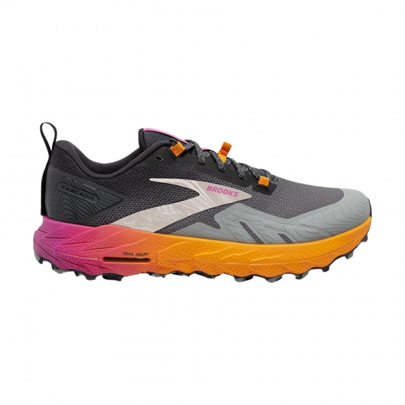 Baskets de Course Brooks Cascadia 17 Gris Orange