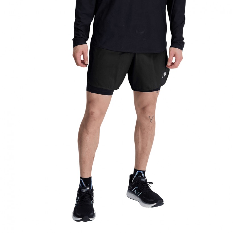 London Edition Graphic Impact 5 Shorts Blue