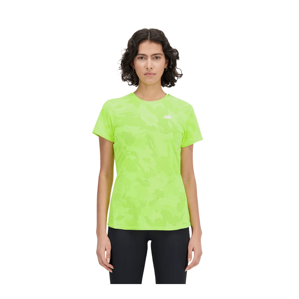 orange günstig Kaufen-New Balance Q Speed Jacquard Kurzarm Lime Grün Damen Shirt, Größe XS. New Balance Q Speed Jacquard Kurzarm Lime Grün Damen Shirt, Größe XS <![CDATA[New Balance Q Speed Fuel Jacquard Kurzarm Orange Damen T-Shirt
 Das New Balan