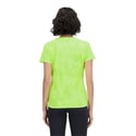 Camiseta New Balance Q Speed Jacquard Manga Corta Verde Lima Mujer