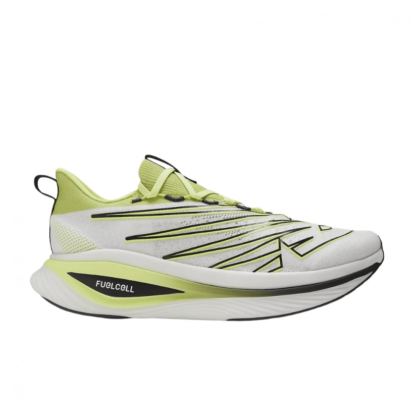 Scarpe New Balance FuelCell SuperComp Elite v3 Verde Lime Bianche