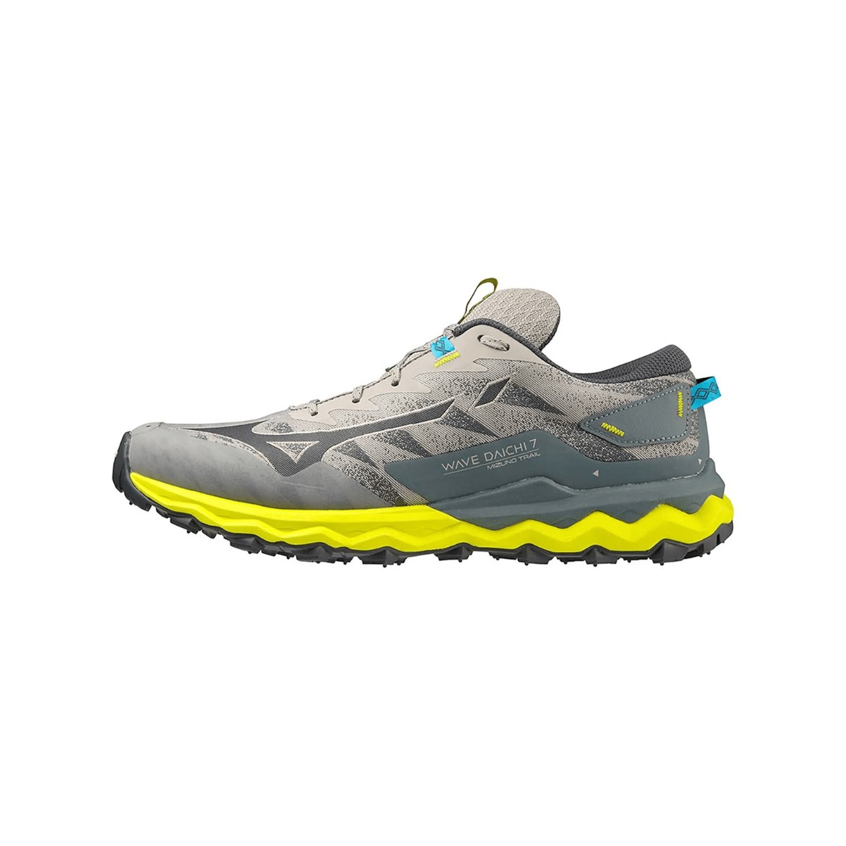 Zapatillas Mizuno Wave Daichi 7 Gris Amarillo