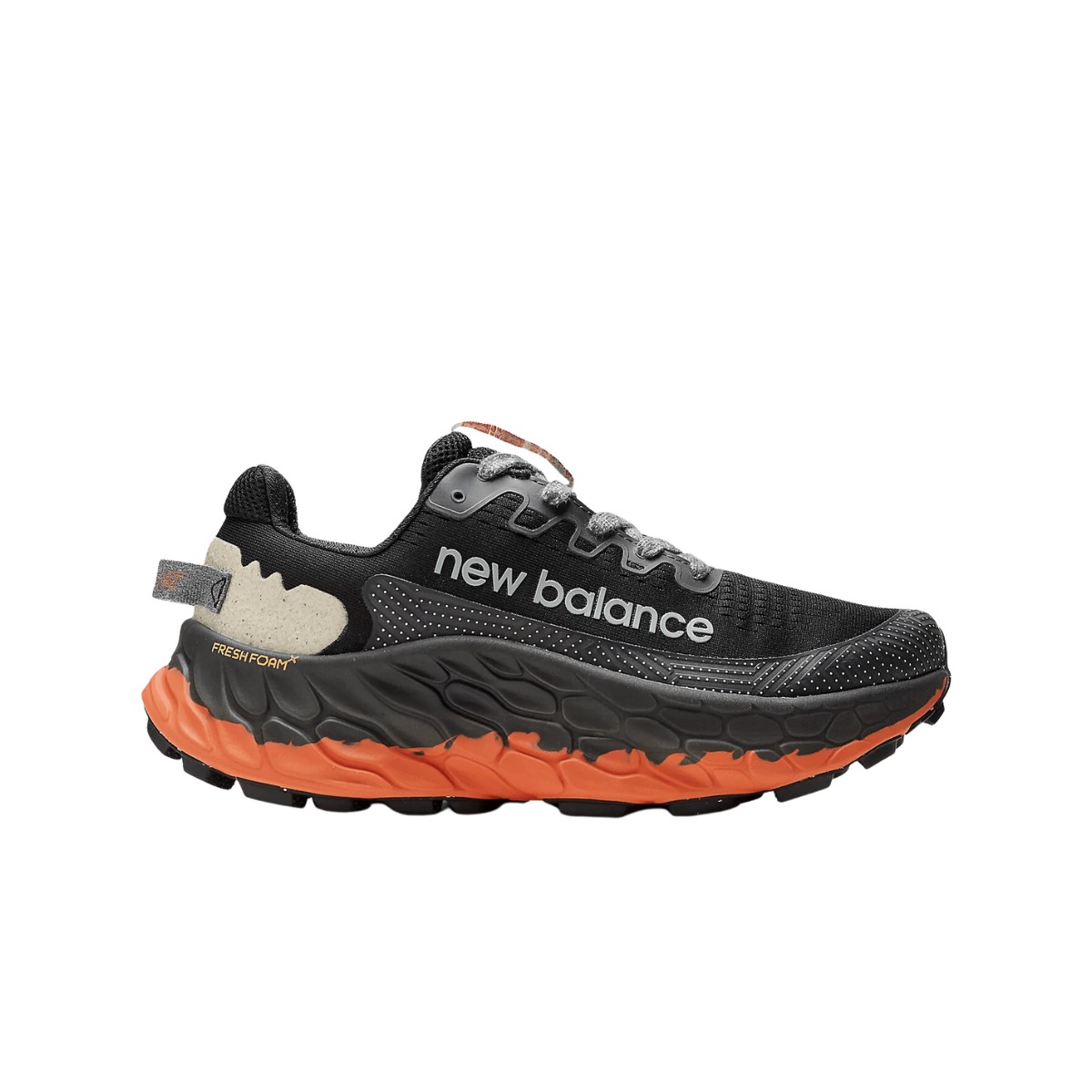 Chaussures New Balance Fresh Foam X More Trail v3 Noir Orange AW23, Taille 45,5 - EUR