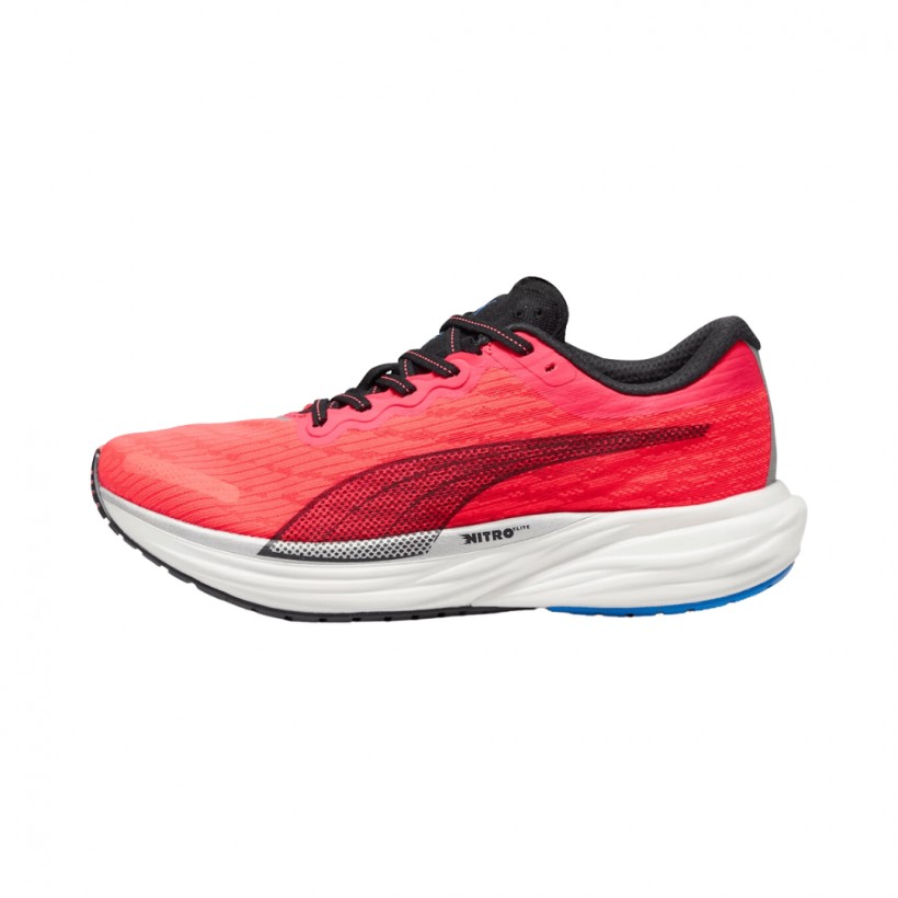 Puma Deviate Nitro 2 Red Black Shoes