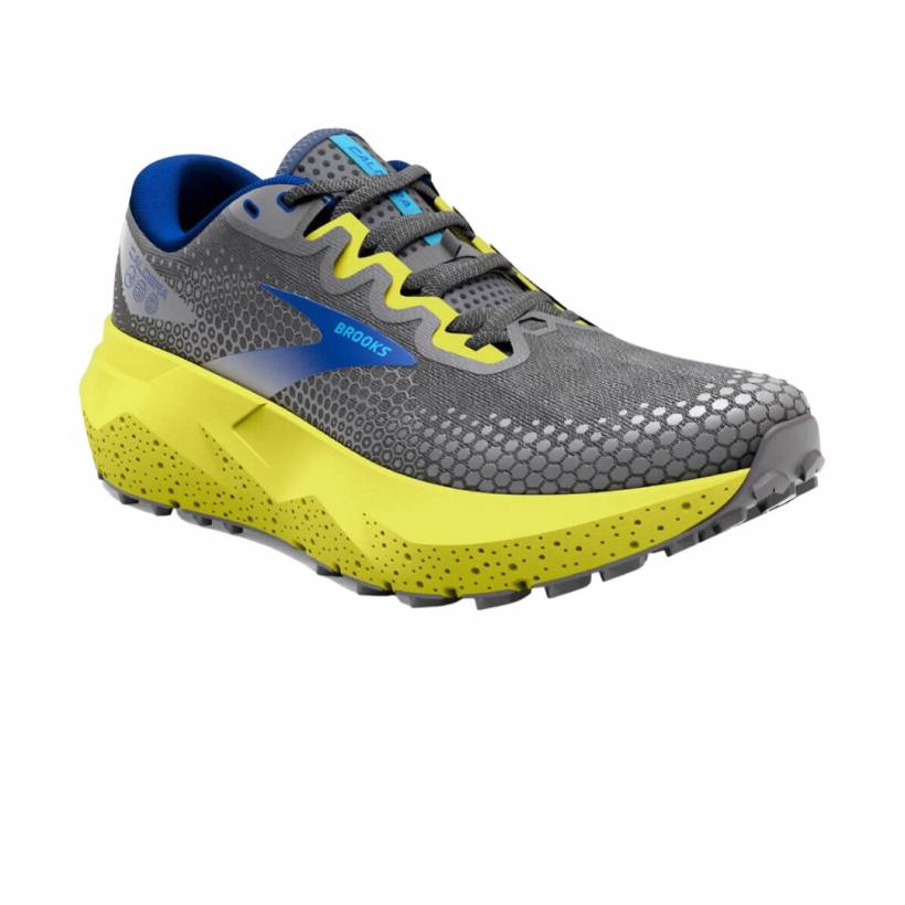 Buty Brooks Caldera 6 Szare Zielono-limonkowe