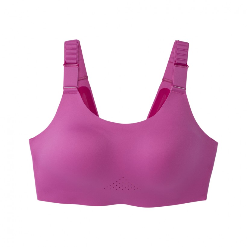 Sujetador Deportivo Brooks Dare Scoopback Run Bra 2.0 Rosa Mujer