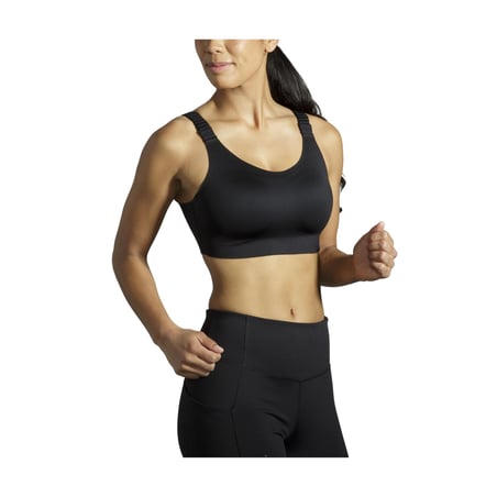 Brooks Dare Scoopback Run Bra 2.0 Black Women's Sports Bra