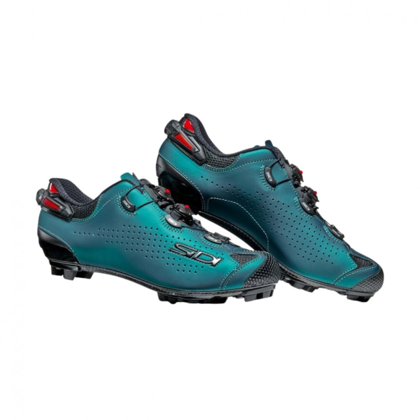 Sidi Tiger SRS Carbon 2 MTB Shoes Teal Green