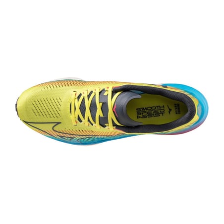 Mizuno Wave Rebellion Pro Blue Yellow