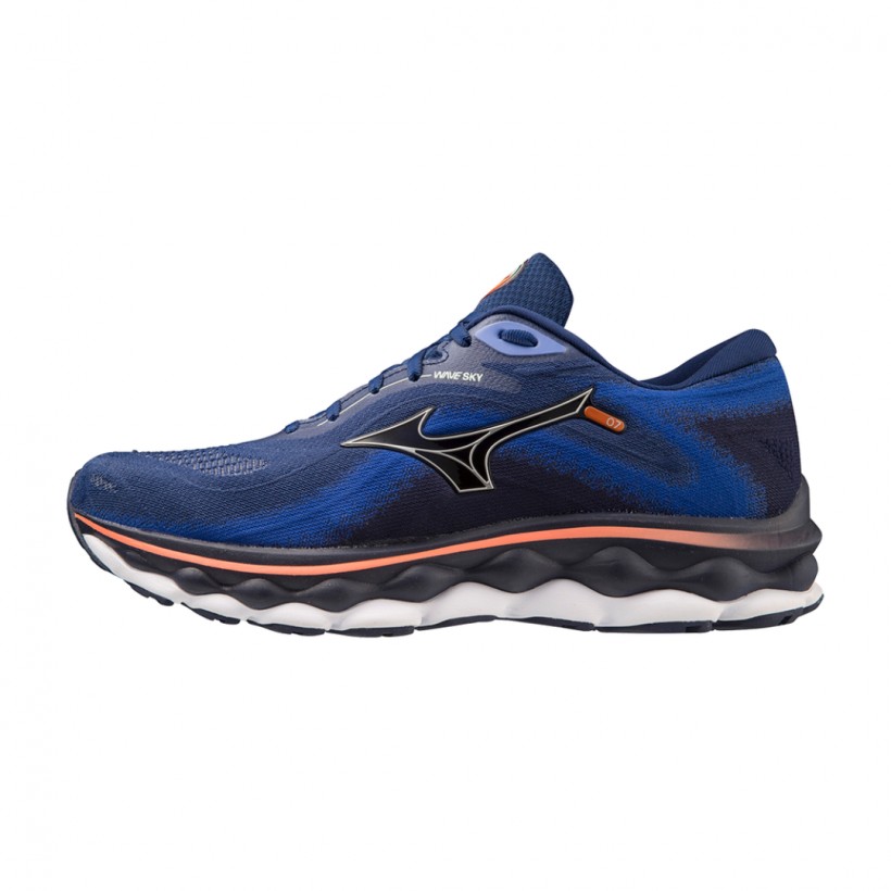 Mizuno Wave Sky 7 Blu