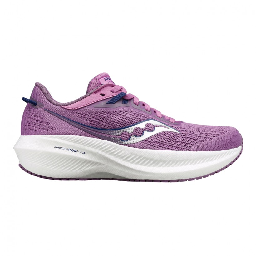 Saucony Triumph 21 Pink AW23 Women's Shoes AW23